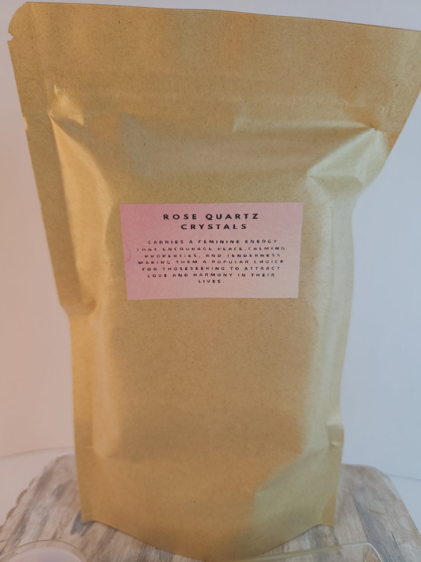 Rose quarts Meditation tea candle Bundle