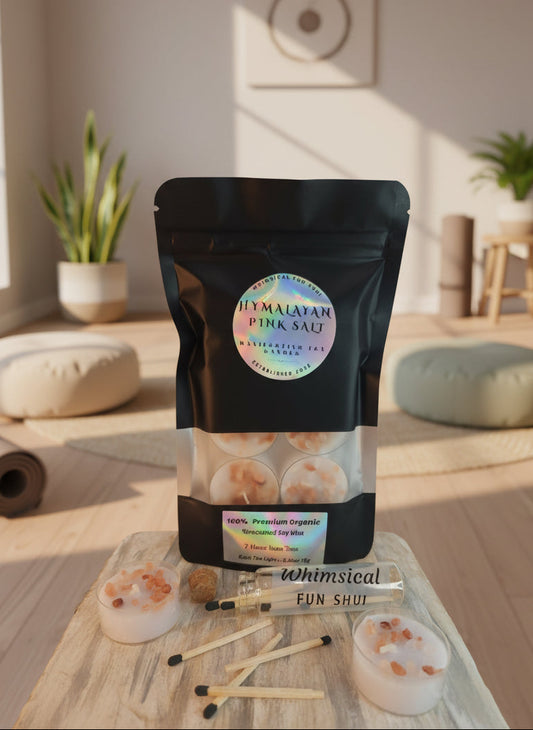 Himalayan Pink Salt Meditation Tea Candle Pack