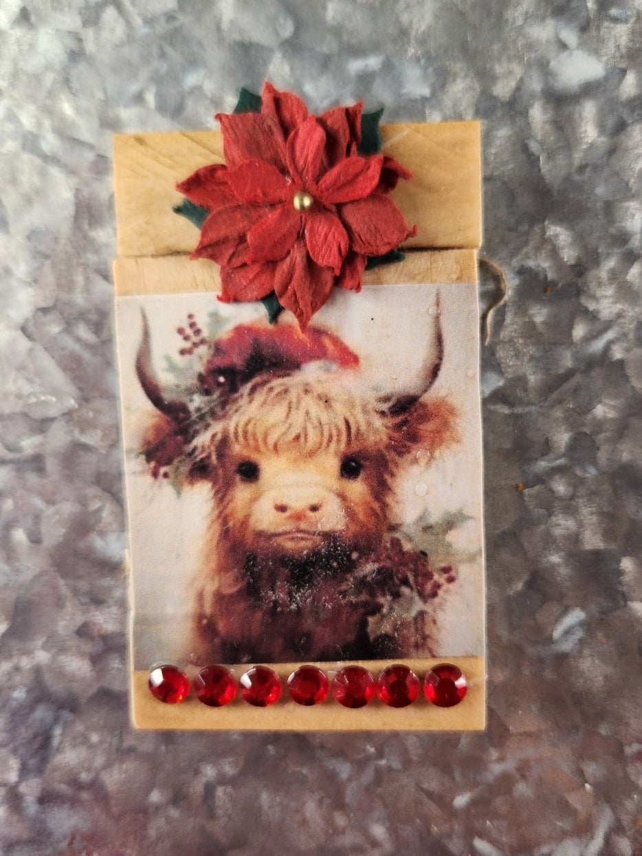 Vintage Christmas Deco Magnets