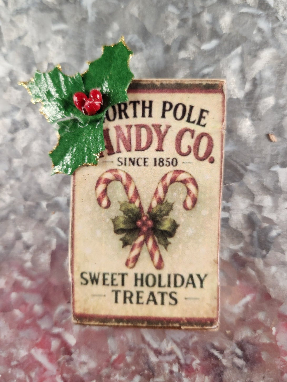 Vintage Christmas Deco Magnets