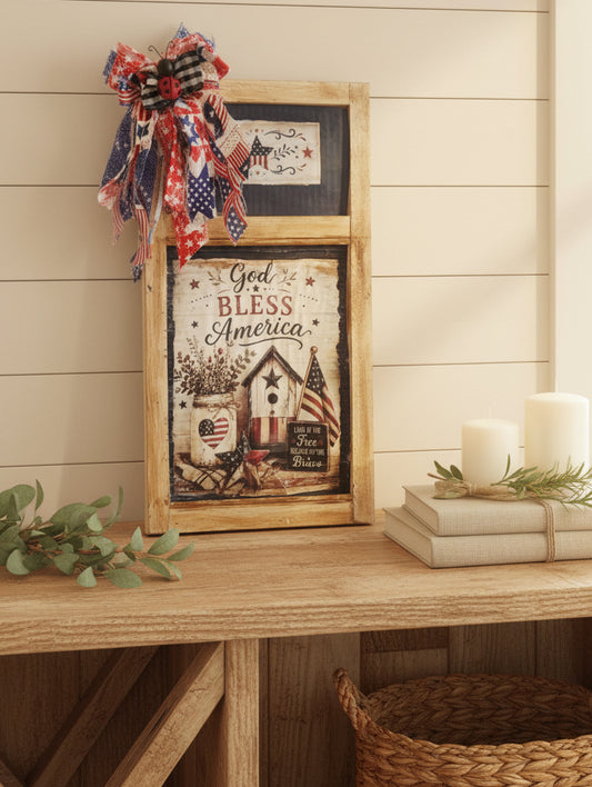 Whimsical Faux Washboard Decor