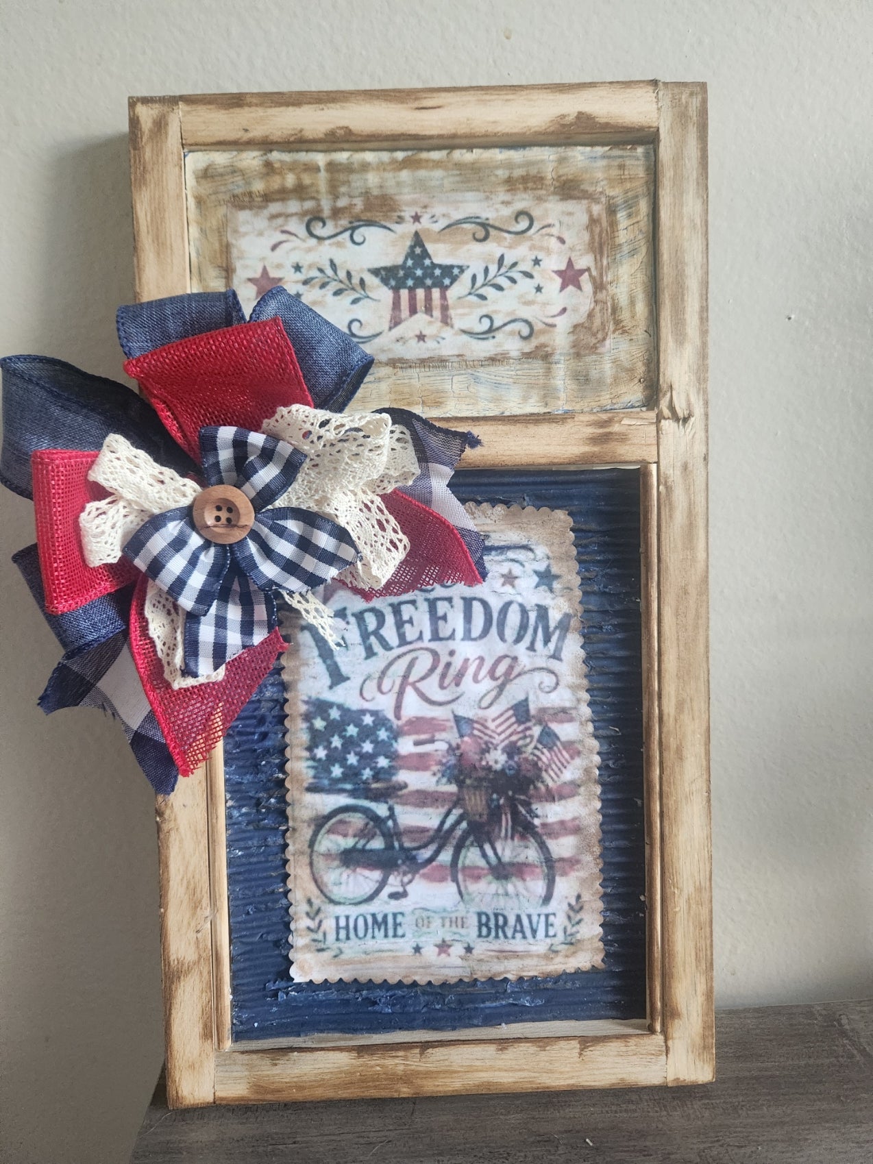 Cute Vintage Faux Washboard