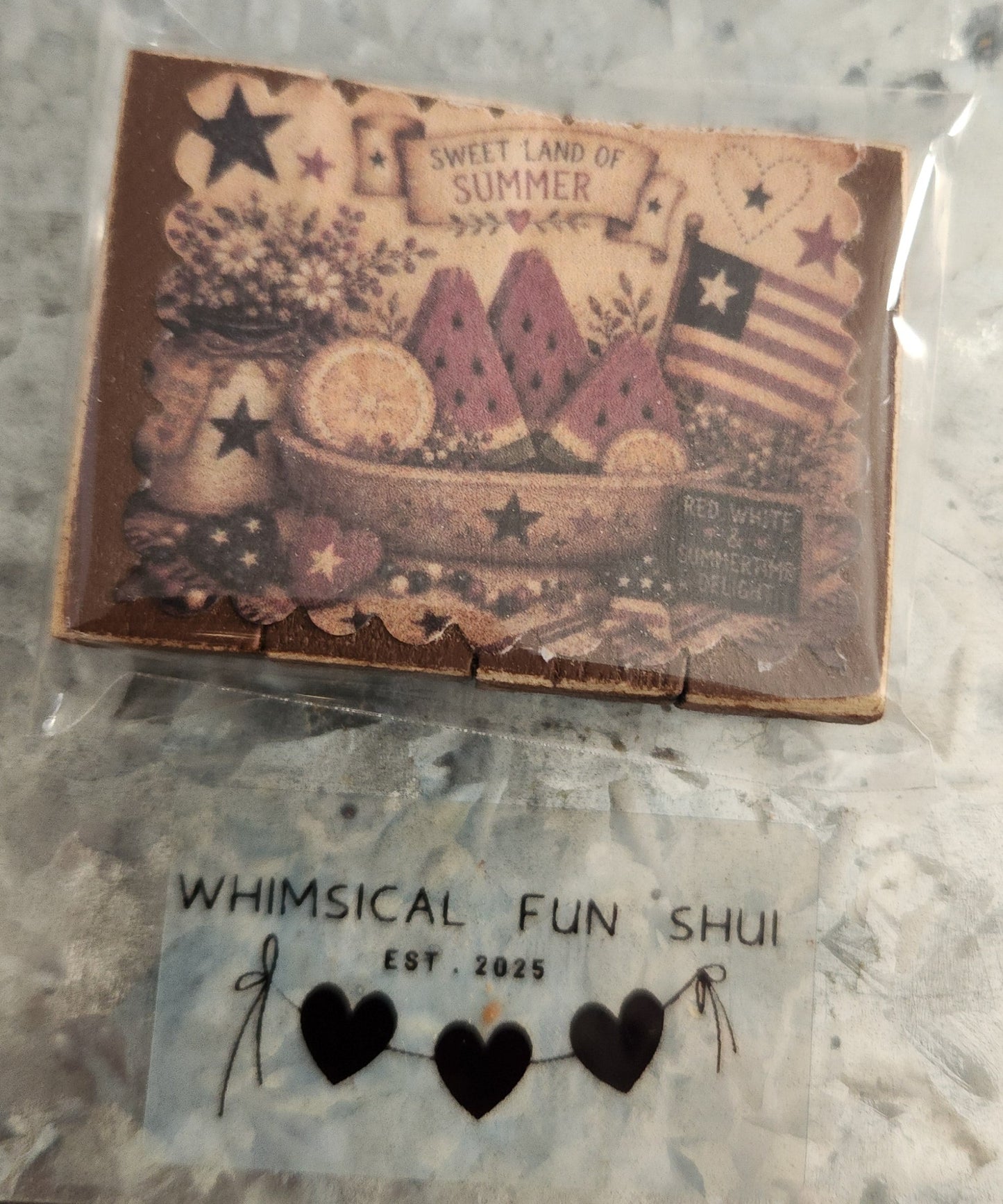 Patriotic Americana Deco Magnets