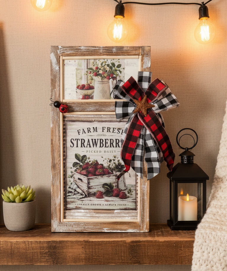 Whimsical Faux Washboard Decor