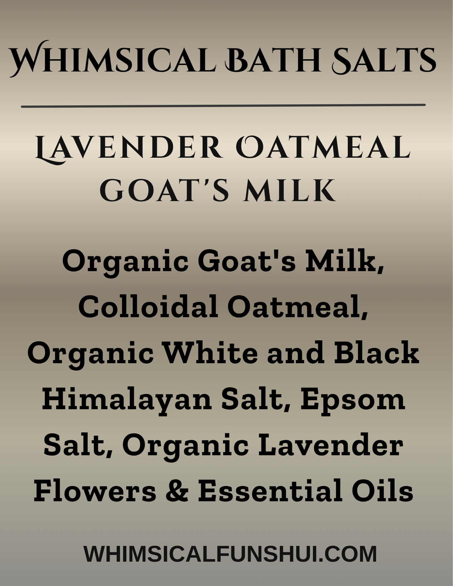 Whimsical Bath Salts - 10.5 OZ