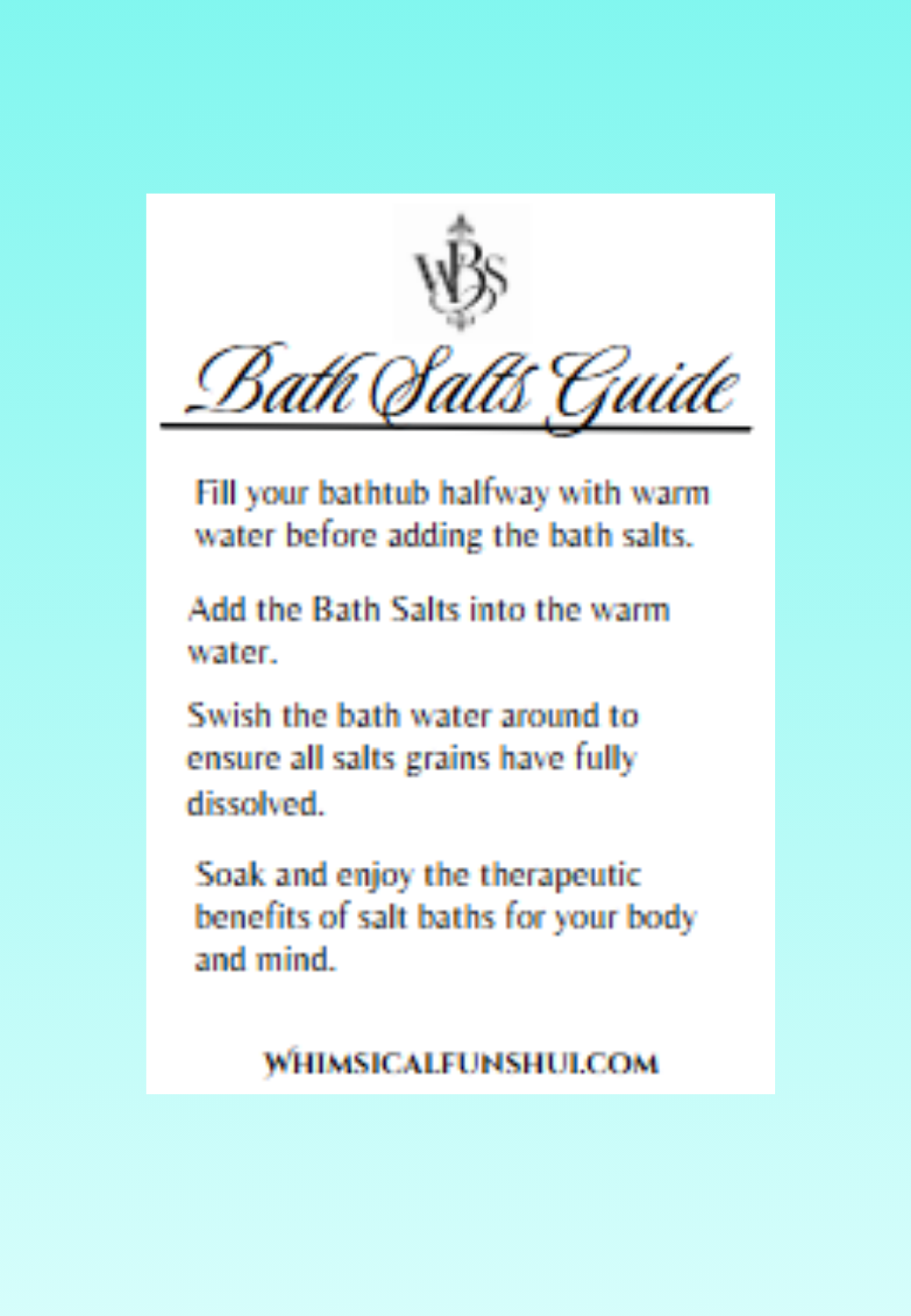 Whimsical Bath Salts - 10.5 OZ