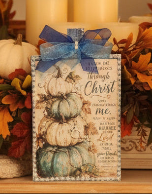 Whimsical Shelf Sitter- Fall