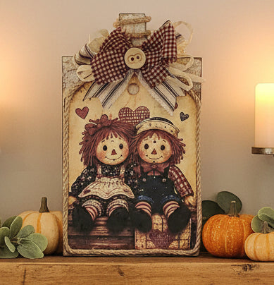 Whimsical Shelf Sitter- Fall