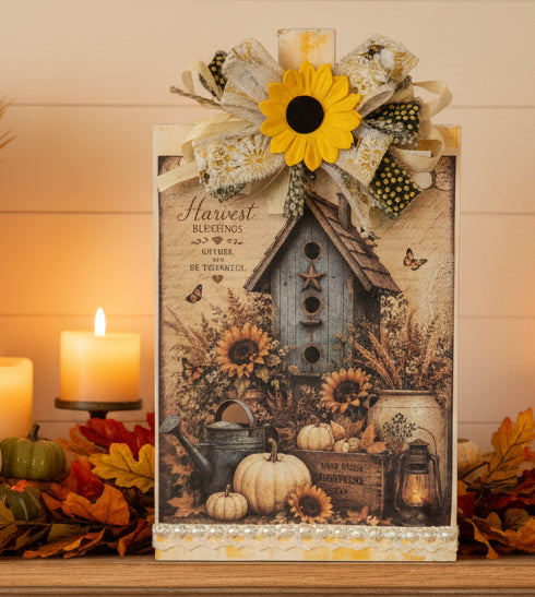 Whimsical Shelf Sitter- Fall